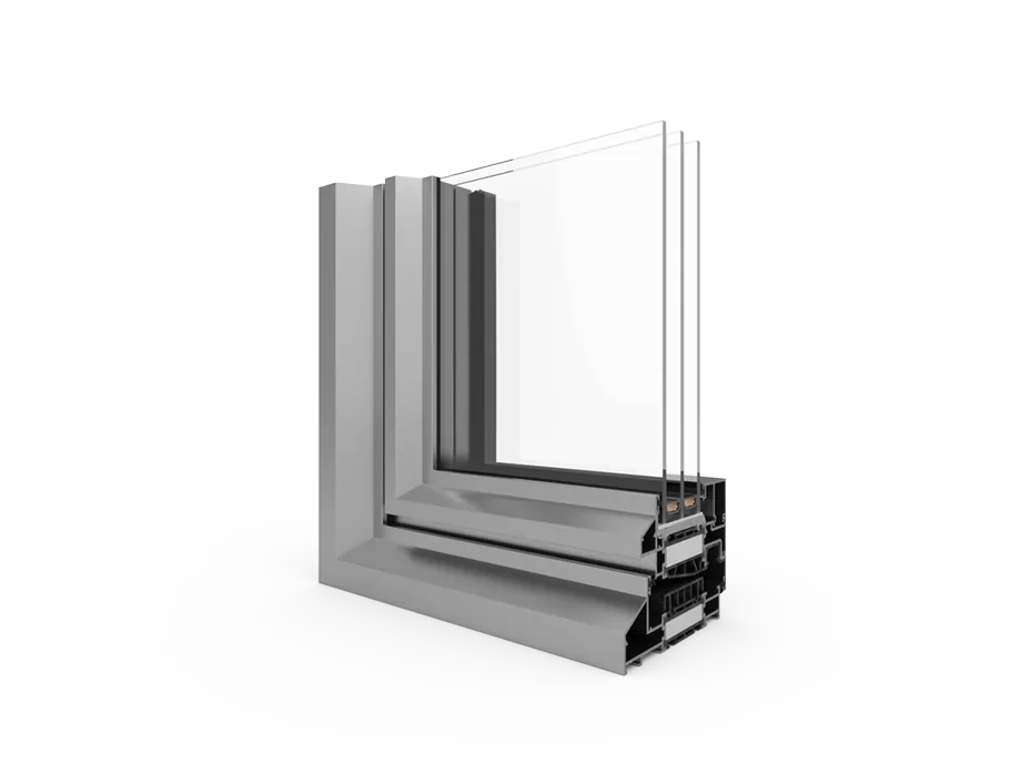 Decalu 110 Steel profile cross-section
