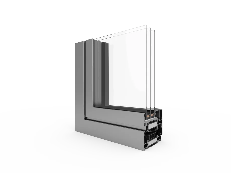 Decalu 88 Standard profile cross-section