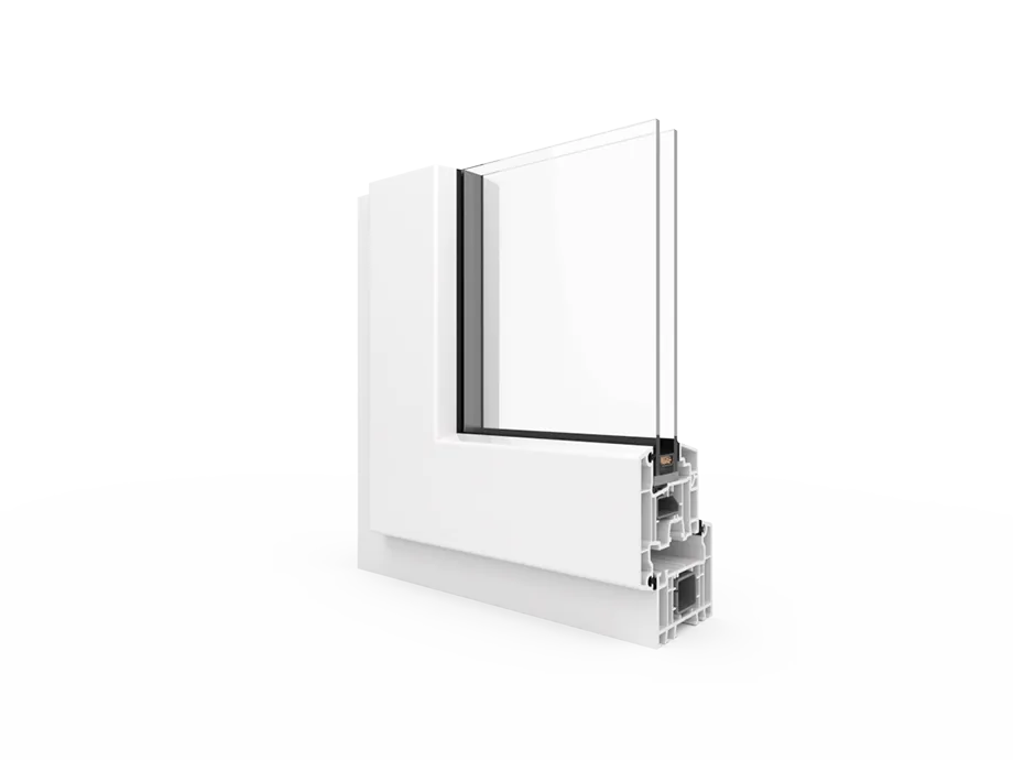 Ideal 4000 Casement profile cross-section