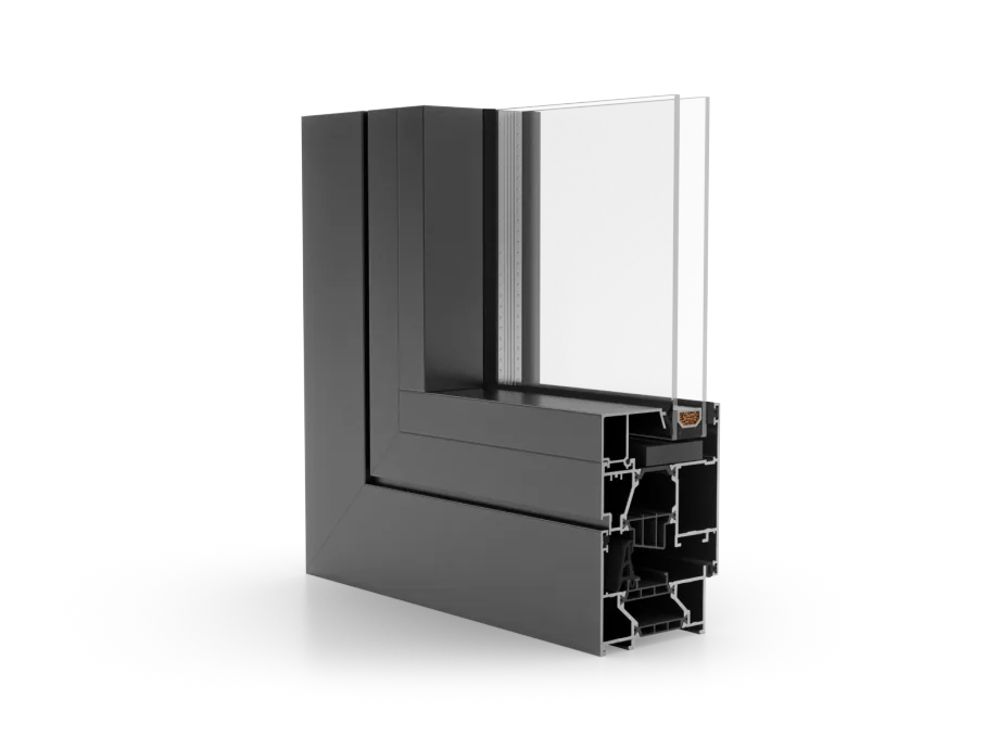MB-79N Casement profile cross-section